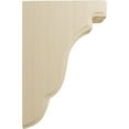 thumbnail image 3 of Ekena Millwork 1 3/4"W x 5"D x 7 1/2"H Bedford Wood Bracket, Rubberwood (4-Pack), 3 of 4
