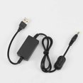 thumbnail image 2 of Cargadores de cables de carga de intercomunicador USB negros para radios Yaesu VX-8R VX-8DR VX-8GR FT1DR FT2DR FT1XDR FT-817 VX-5R Vogacara TX0681-00, 2 of 2