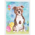 thumbnail image 1 of Carolines Treasures BB9636GF Drapeau de Jardin Rouge Staffie Bull Terrier de Pâques, 1 of 3