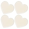 thumbnail image 3 of MasteelfCA 4 Pcs Base de Sac en Bois DIY Manuel en Forme de Cœur, 3 of 7