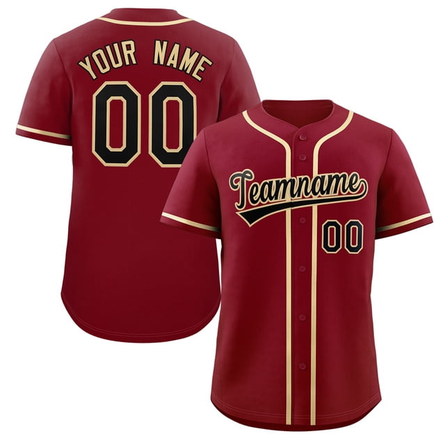 Custom Baseball Jersey Printed Personalized Baseball Shirts Sports Uniform for Men Women Boy LS