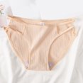 thumbnail image 2 of Gibobby Calzoncillos de encaje para mujer Ropa interior Sexy a la moda para mujer, ropa interior de algodón , ropa interior transpirable para glúteos(Caqui,M), 2 of 5