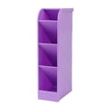 thumbnail image 2 of Organizador eficiente para calcetines, artículos de papelería, cosméticos y vajilla Caja de almacenamiento versátil de color morado, 2 of 8