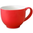 thumbnail image 2 of FORLIFE Q Tea Cup with Handle (Set of 4), 10 oz, Red, 2 of 2