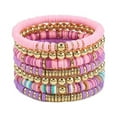 thumbnail image 5 of Playful Soft Clay Wristband Multifuntional Elastic Beaded Hand Chain Suitable for Youthful Women and Beach Lovers, 5 of 9