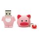 thumbnail image 1 of JASTER Cute Pen Drives USB 2.0 Pink 32GB U Disk green avocado 16GB 8GB 64GB High Memory Stick Speed Girl Cartoon Pig Gifts16GB Gao Jinjia LED, 1 of 2