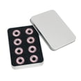 thumbnail image 1 of Almencla 8 Pcs Roulements de Patin à Roulettes à Double Rangée Pièces de Rechange pour Équipement Planche à Roulettes Rose, 1 of 8