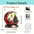 thumbnail image 3 of Costeam Christmas Acrylic Home Decor For Living Room Study Desk Festive Transparent Ornaments Durable Decor For Holiday Home Decoration, 3 of 4