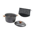 thumbnail image 4 of S SERENABLE Camping Soup Pot Portable Compact Picnic Stockpot for Outdoor Travel Kitchen, 4 of 9