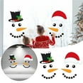 thumbnail image 1 of Christmas DecorStickers22pcs Merry Christmas Decorative Garage Door Decorative Snowman Magnet Sticker Refrigerator Decal Snowman Garage Christmas Set Reflective Car Magnetic Sticker For Christmas Ho, 1 of 9