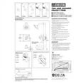 thumbnail image 2 of Delta Ashlyn MonitorÂ® 17 Series Tub & Shower Trim in Chrome T17464, 2 of 2