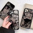thumbnail image 4 of Funda de teléfono de Anime para Cool-N-Narutos iPhone 16 15 14 13 12 11 Mini Pro Max X XR XSMax 7 8 Plus, funda trasera transparente mate, 4 of 5