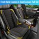 thumbnail image 4 of Cojín para asiento de coche y almohada de respaldo Lofty Aim Black, 4 of 9
