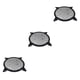 thumbnail image 2 of Riwesomey Universal Car Plastic Speaker Subwoofer Amplifier Grill 6 Mesh Inch Cover Type1 NO1, 2 of 6