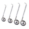 thumbnail image 6 of Kesenlong soup ladle 4pcs Hanging Hook Ladle Spoons Stainless Steel Long Handle Heavy Duty Ladle Serve Soups Ladle for Kitchen Cooking Utensils, 6 of 8