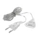 thumbnail image 1 of Extension Cable Transparent Standard Power, 1 of 3
