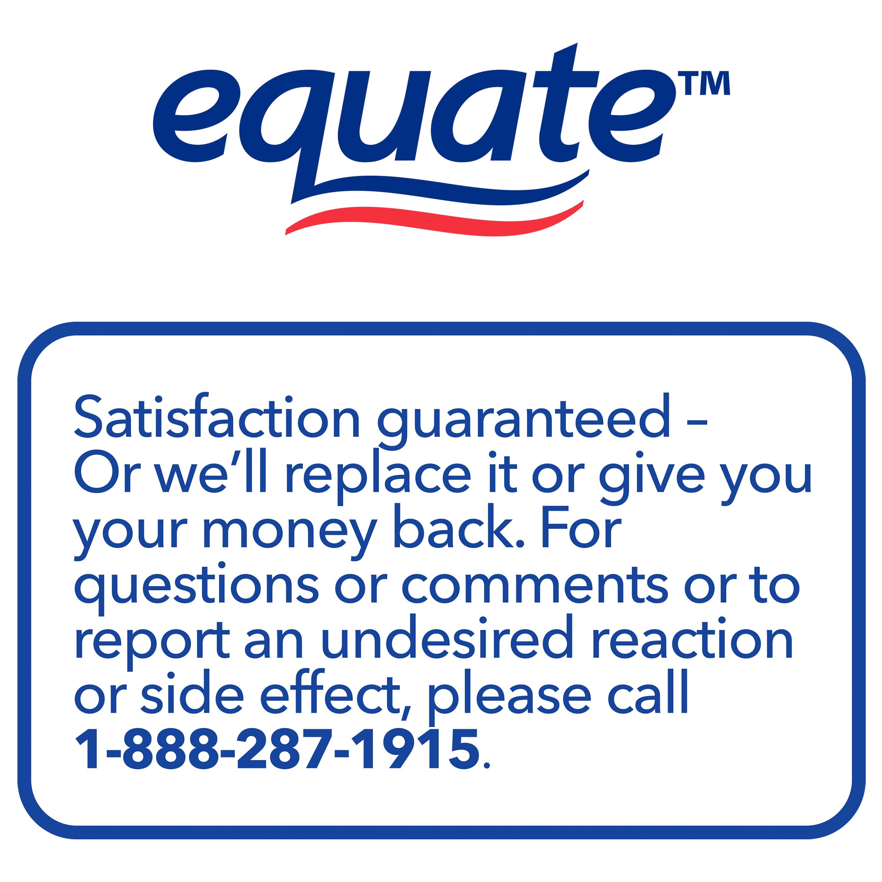 Equate Unisex Reader Glasses with Case, Plastic Lens, Tortoise Color, +1.75