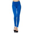 thumbnail image 5 of Kuda Moda 5-Pack Women 3 inch wide waistband Full Length Ankle Legging Pants Yoga Sports Leggings, 5 of 7