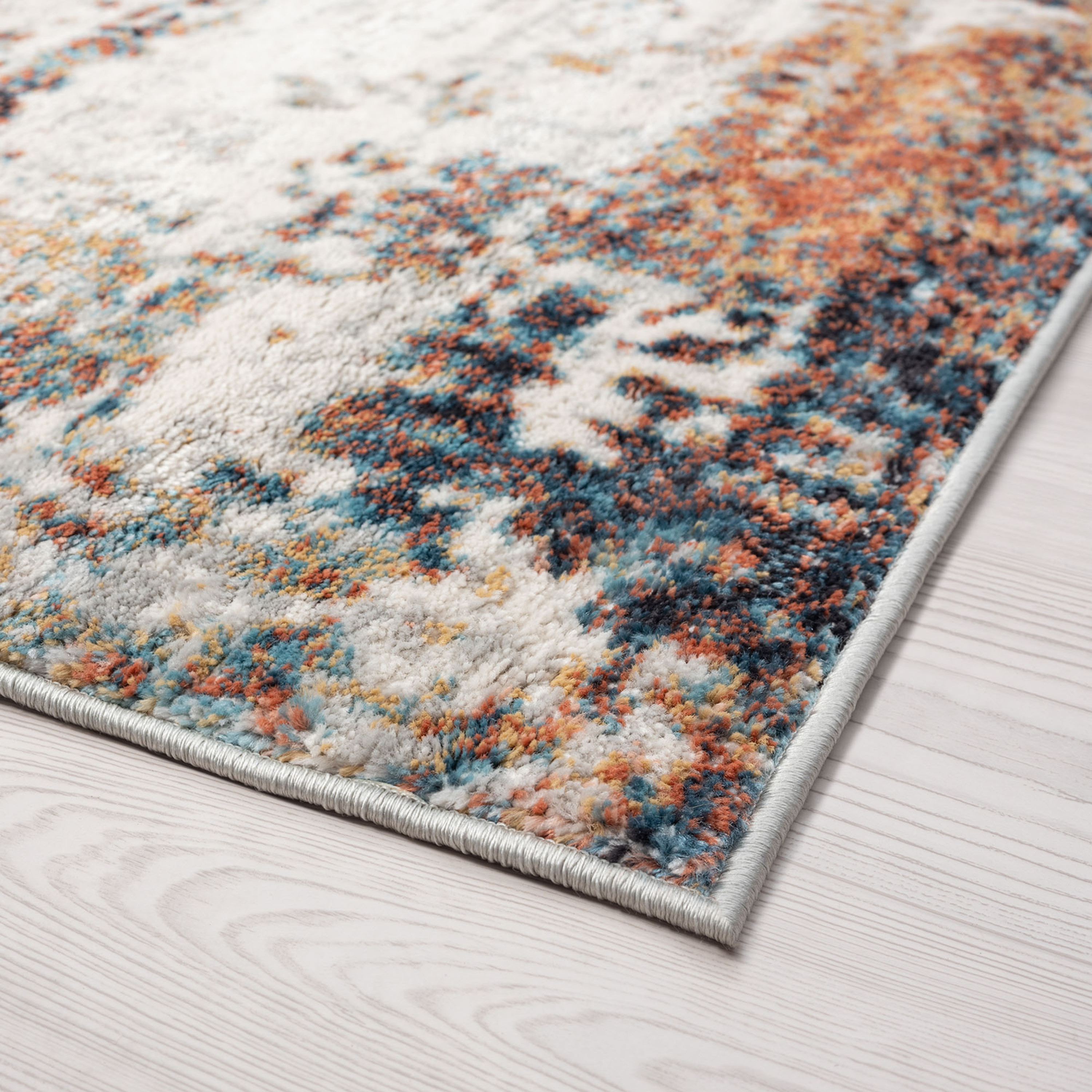 Anabel Contemporary 8' x 10' Multi-Color Polypropylene & Polyester Indoor Area Rug