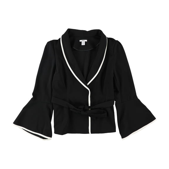 Bar Iii Womens Kimono Wrap Front Jacket