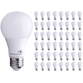 thumbnail image 1 of 48 Pack Bioluz LED A19 40 Watt LED Light Bulbs Non Dimmable, 1 of 15