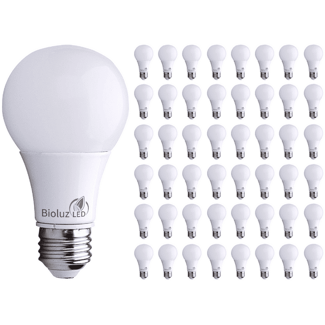 Best 60 Watt Led Light Bulbs 48 Pack Bioluz LED 60 Watt LED Light Bulbs Non Dimmable - Walmart.com