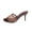 Brown, variant on Gealkoca Stiletto Low Heels Slip On Slides Open Toe Dress Shoes for Women Summer Casual Wedding Prom Party Comfortable Dressy Pumps Shoes