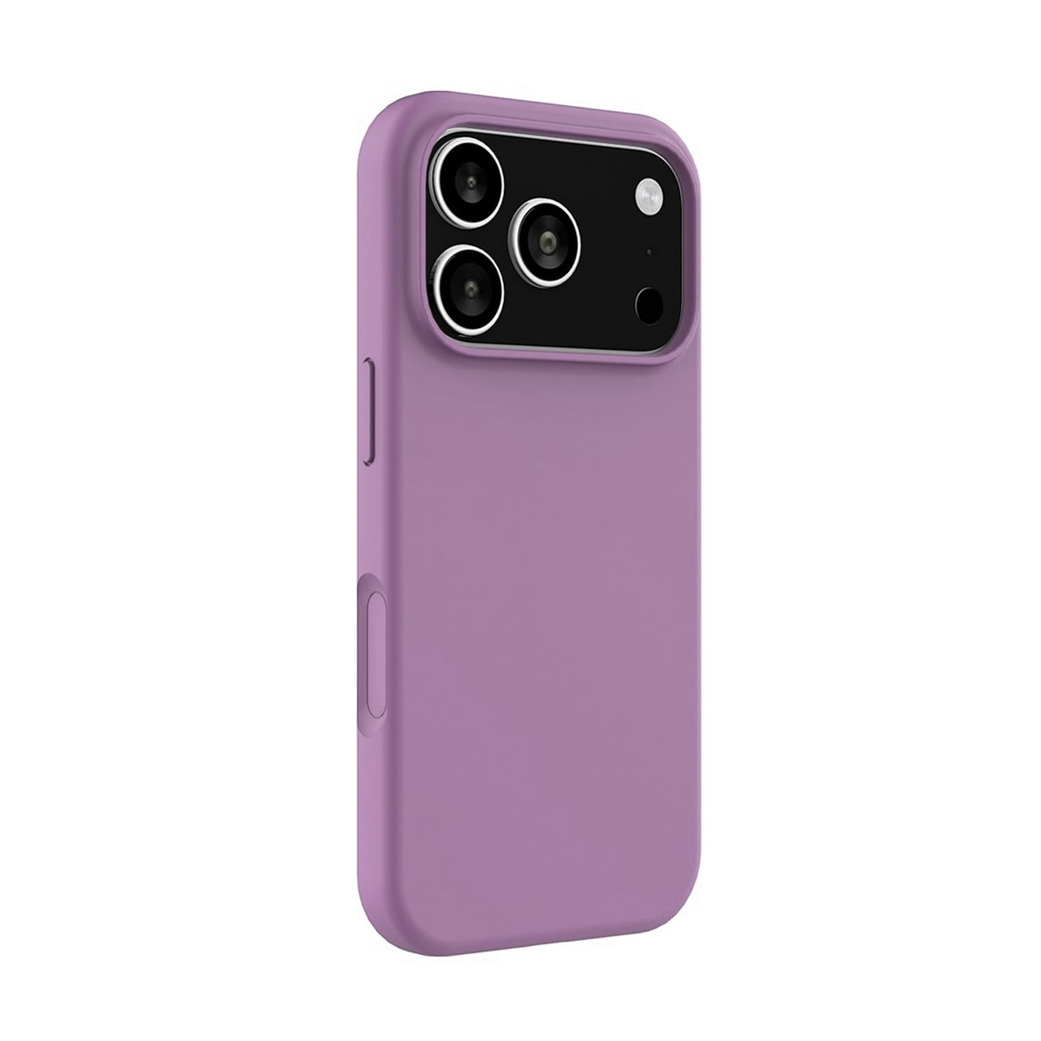 Matte Silicone Protective Case for iPhone 17 Pro Max - Lilac