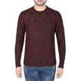 thumbnail image 4 of MEN'S SWEATER MAROON BLACK, 4 of 6