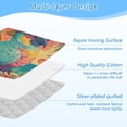 thumbnail image 4 of Wobogo Summer Parrot Ironing Mat Blanket Quilted Washer Dryer Heat Resistant Pad Foldable for Easy Storage, 4 of 6