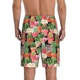 thumbnail image 2 of Mens Pajama Pants - Potted Plant Cactus Sleep Shorts Mens Pajama Shorts, Comfy Pj Pants for Mens Lounge Shorts, 2 of 5