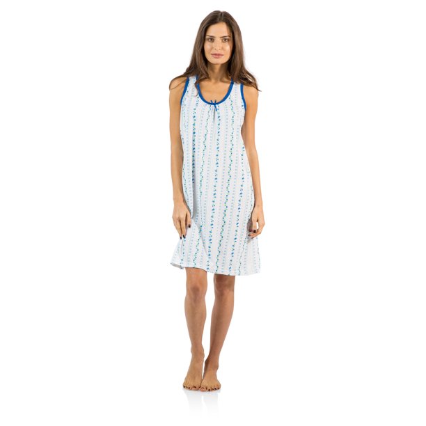 poly cotton sleeveless nighties