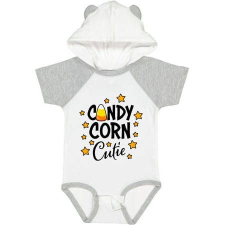 

Inktastic Candy Corn Cutie with Stars Gift Baby Girl Bodysuit