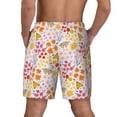 thumbnail image 3 of Kdxio Colorful Floral Print Men'S Swim Trunks With Compression Liner 7 Inch Inseam Quick Dry Swim Shorts, 3 of 7