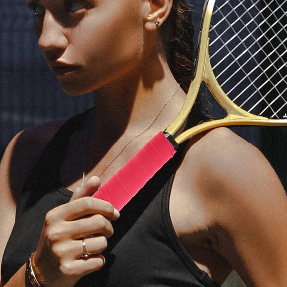 STRANDCHIC Red Cotton Hockey Stick Tape Non-Grip for Hockey Sticks and Sports Gear, and Comfortable Wrap