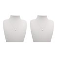 thumbnail image 3 of Collar colgante de estrella Minnieouse diseño Simple 45cm 2piezas Plata, 3 of 6