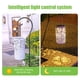 thumbnail image 5 of Farol solar colgante para exterior | Lámpara solar metálica para jardín | Lámpara LED decorativa hueca para patio | Resistente a la intemperie IP55 | Ahorro de energía con encendido y apagado, 5 of 9