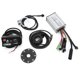 thumbnail image 2 of Controlador de bicicleta eléctrica de onda cuadrada de 36 V/48 V y 15 A con pantalla LED para motor BLDC de 250 W, 2 of 8