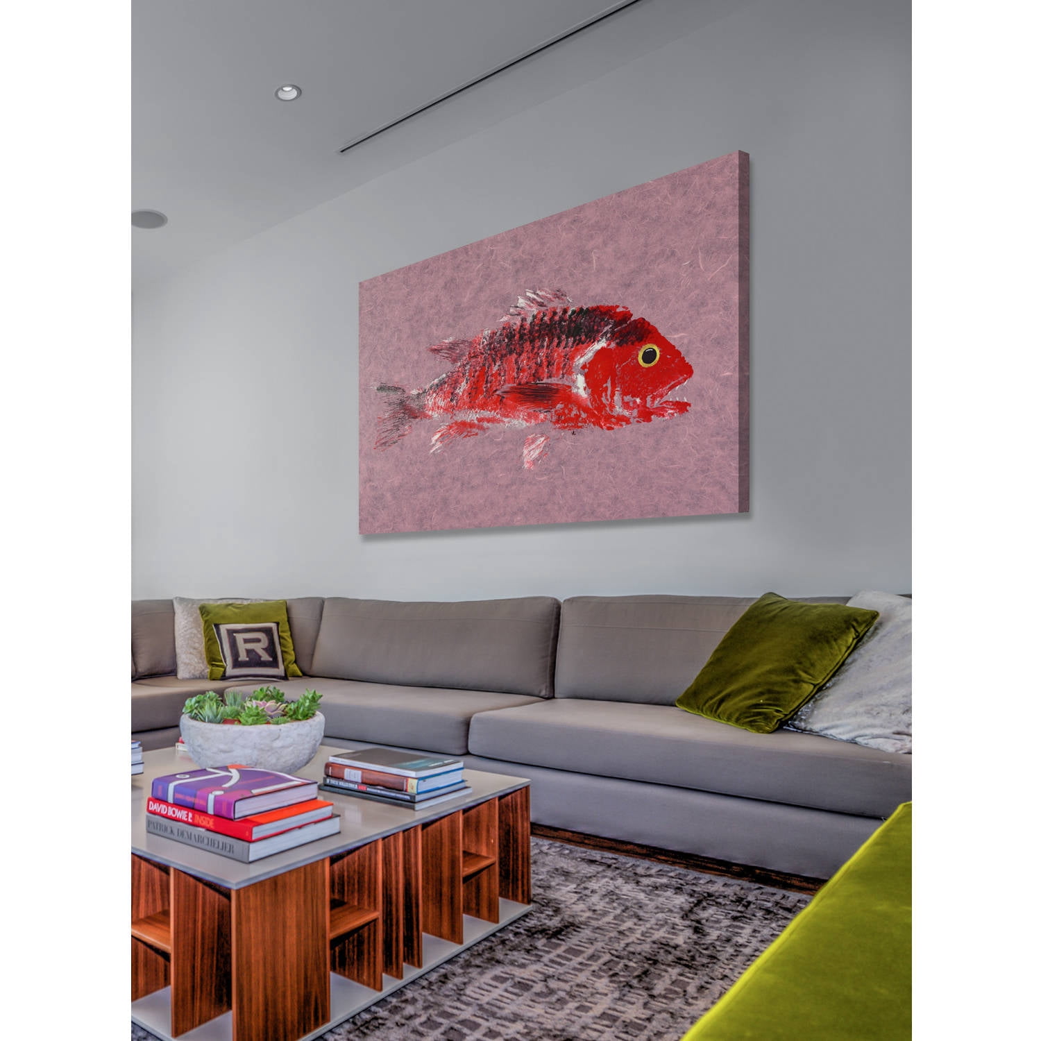 Marmont Hill "Snapper" by Warren Sellers Painting Print on Wrapped Canvas