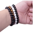 thumbnail image 2 of Black agate bracelet, 2 of 4