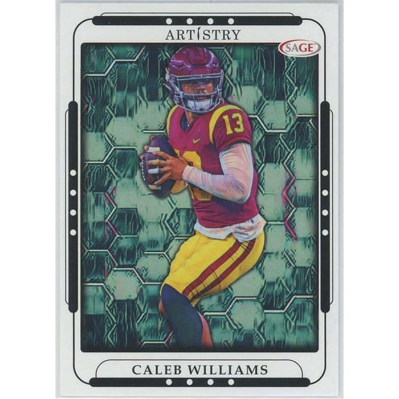 NFL 2023 Artistry Black Caleb Williams #32 (Rookie)