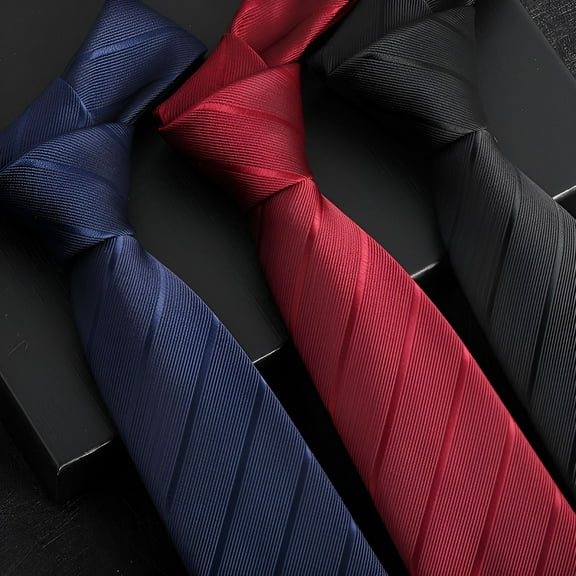 TELOLY 4Pcs Ties for Men,Strong Impression Mens Ties,Silky Experience Mens Tie,Color Mixing1