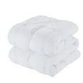 thumbnail image 2 of Sweet Home Collection 8-Piece Pintuck Bed In A Bag Luxury Soft Bedding Set, King, White, 2 of 5