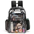thumbnail image 1 of Mochila transparente KUI WAN, bolsa transparente aprobada para estadios, tamaño grande, 1 of 9