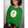 thumbnail image 2 of Artshine Ladybug Lane Sweatshirt Women -Sillier Than Sally Designs, Female 5X-Large, 2 of 4