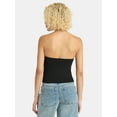 thumbnail image 3 of No Boundaries Game Day Cropped Tube Top, Women's, 3 of 5