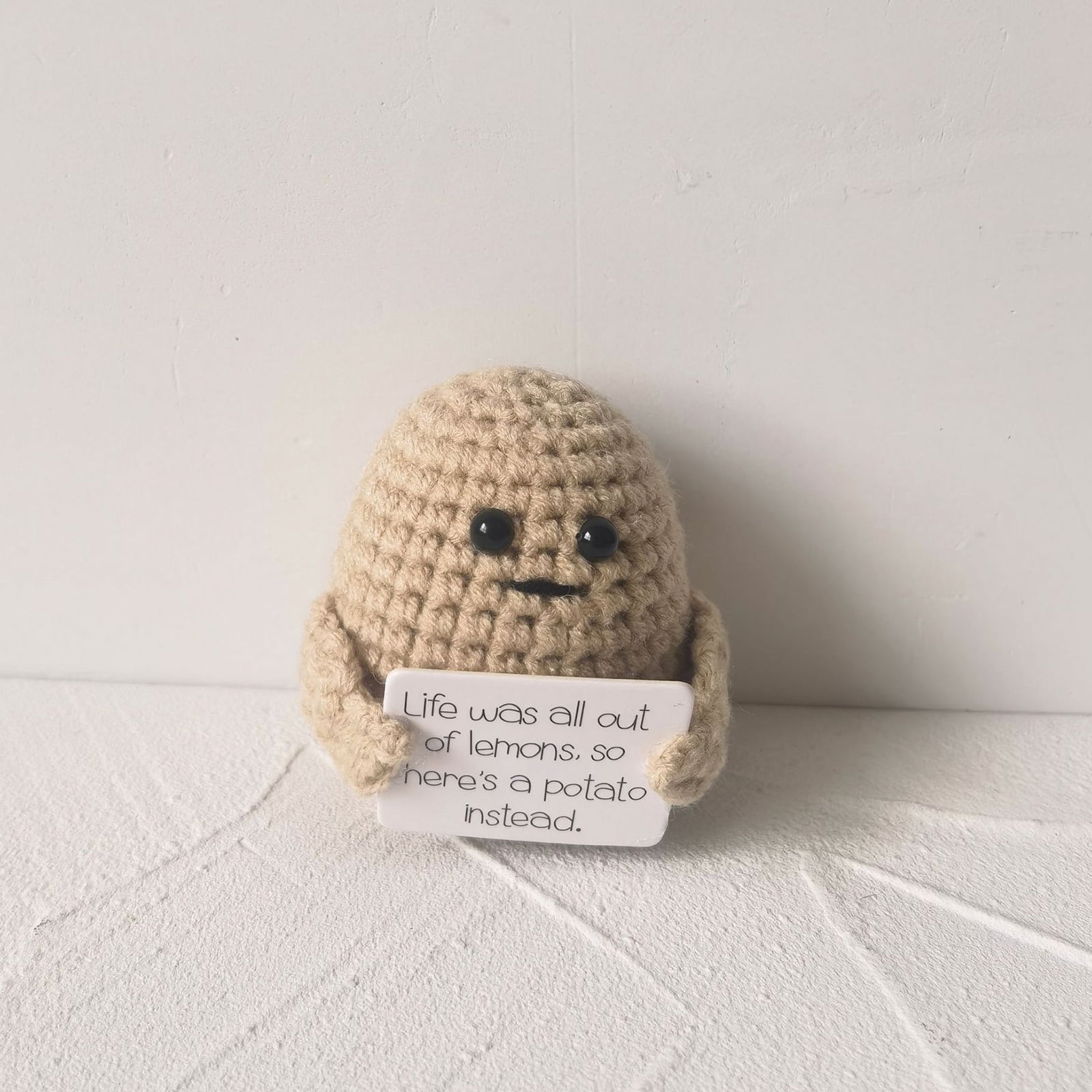 Koupit Handmade Knitting Potato Doll Wool Emotional Support Potato Doll  Funny Positive Potato Doll Home za dobrou cenu — doprava zdarma, skutečné  recenze s fotkami — Joom