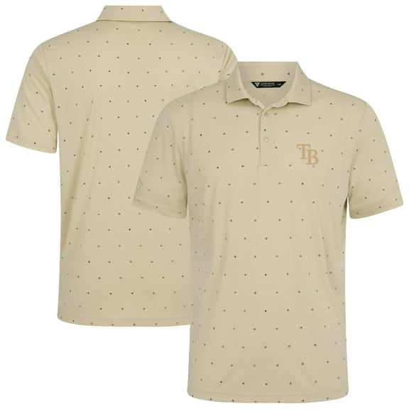 Men's-Levelwear  Cream Tampa Bay Rays Vision Polo