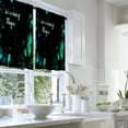 thumbnail image 2 of LALILO Kitchen Curtains and Valances Set of 3 36" Magic Window Treatment Tiers for Window Decor, 2 of 5