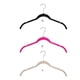 thumbnail image 2 of Paquete de 10 perchas para ropa Inteprter de plástico antideslizante gris, 2 of 6